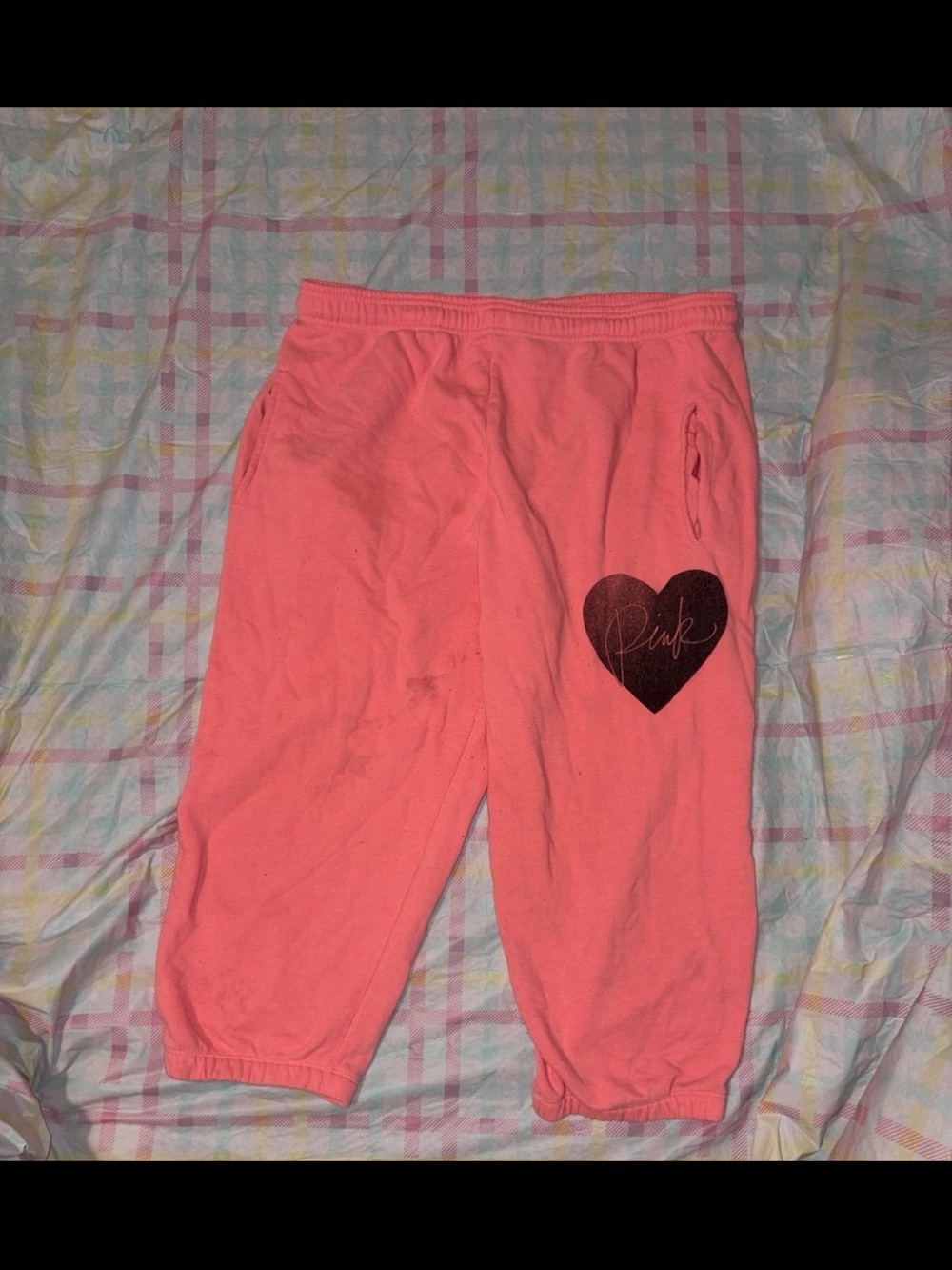 Victoria's Secret pink vintage 2000s sweatpants